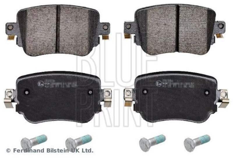Image of Blue PRINT Brake pad set Blue PRINT ADV184250
