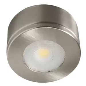 Image of Robus Commodore Brushed Chrome 2.5W LED 240V Cabinet Light - Cool White