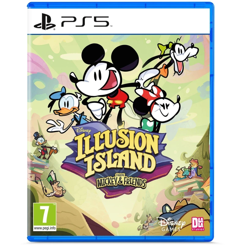 Image of Disney Illusion Island Starring Mickey & Friends PlayStation 5 Game - Used