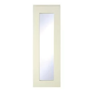 Image of Cooke Lewis Appleby High Gloss Cream Tall glazed door W300mm