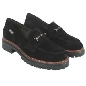 Image of Barbour Womens Brooke Loafers Black UK 4