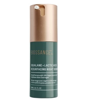 image of Biossance Squalane + Lactic Acid Resurfacing Night Serum