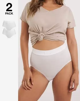Image of Sloggi 2 Pack Double Comfort Maxi Briefs