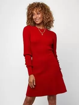 Joe Browns Rock It Sweater Dress - Red, Size 16, Women