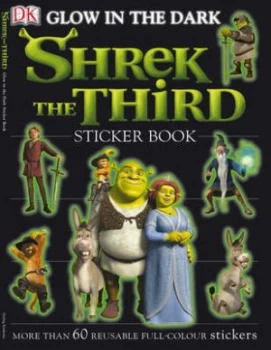 Image of Shrek the Third Glow-in-the-Dark Sticker Book by Dk Paperback