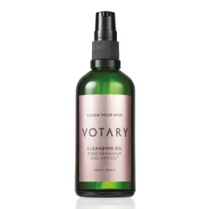 VOTARY Cleansing Oil - Rose Geranium & Apricot