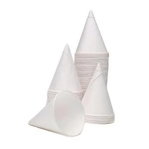Image of Water Cones 4oz White Pack of 5000 0511012