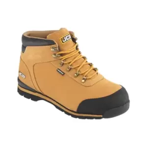 Image of JCB 3CX Honey Waterproof Hiker Style Safety Boot - Size 11