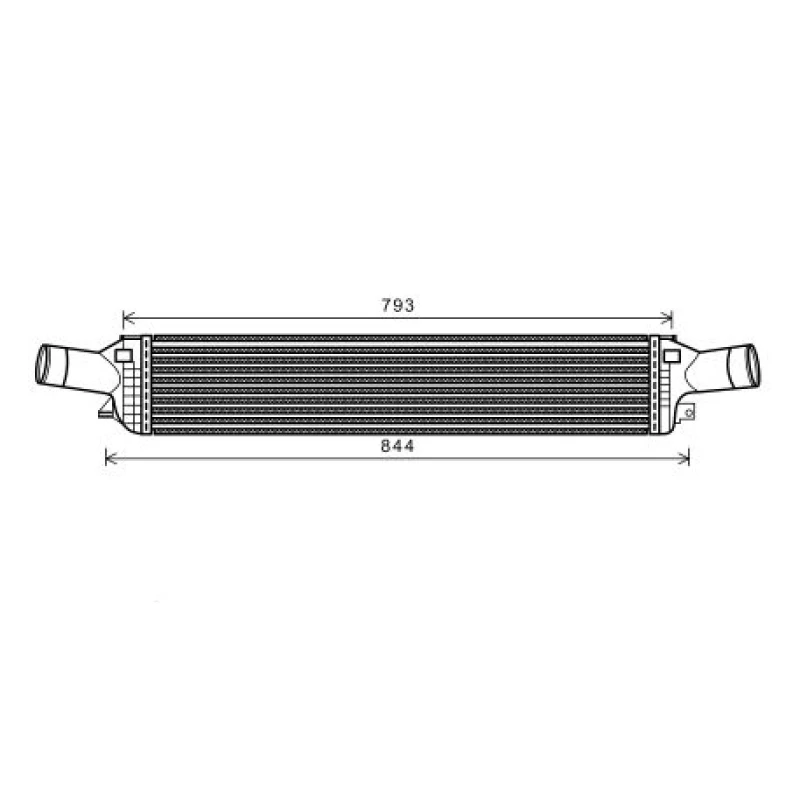 Image of Intercooler DIEDERICHS DCA1088