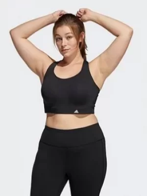 Image of adidas Ultimate Bra (plus Size), Black, Size 32Dd, Women