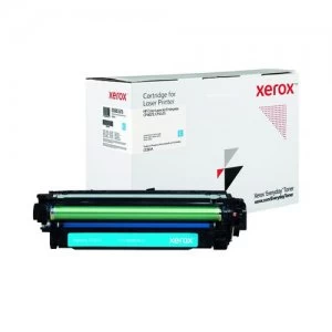 Image of Xerox Everyday Replacement For CE261A Laser Toner Ink Cartridge Cyan 006R03676