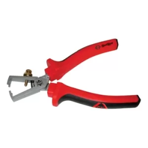 image of CK Tools T3754 RedLine Wire Strippers 160mm