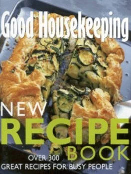 Image of Good Housekeeping New Recipe Book by Felicity Barnum-Bobb Hardback