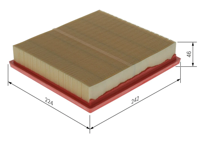 Image of Air filter Bosch F 026 400 668