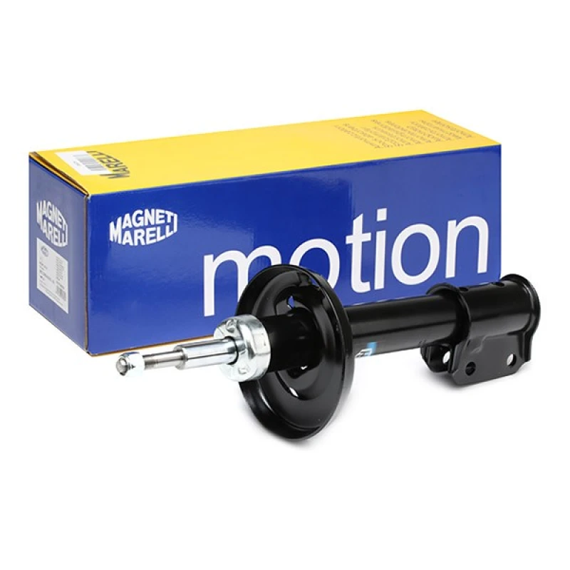 Image of MAGNETI MARELLI 351873080000 Shock absorber Front Axle, Oil Pressure, Twin-Tube, Suspension Strut, Top pin Shock Absorber (854)