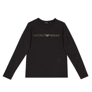 Emporio Armani Ladies Knitted Long - Black