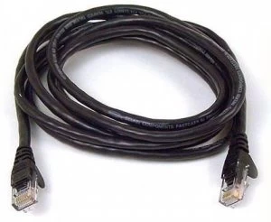 image of Belkin Cat6 Snagless STP Patch Blk 2m