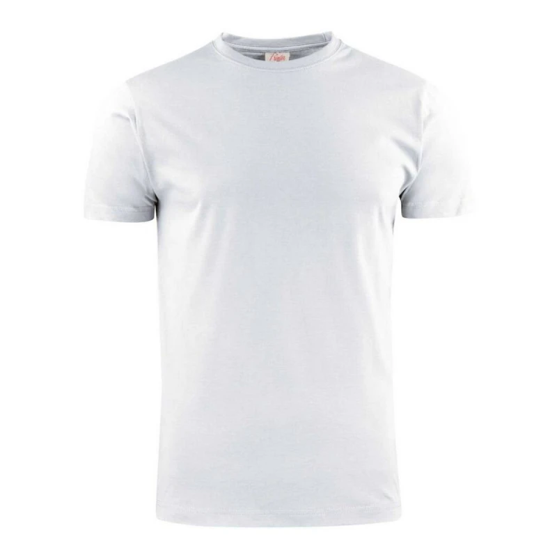 Image of Printer Mens Heavier Pro T-Shirt in White Size: Small White Male S