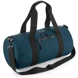 Image of BagBase Recycled Barrel Bag (One Size) (Petrol) - Petrol