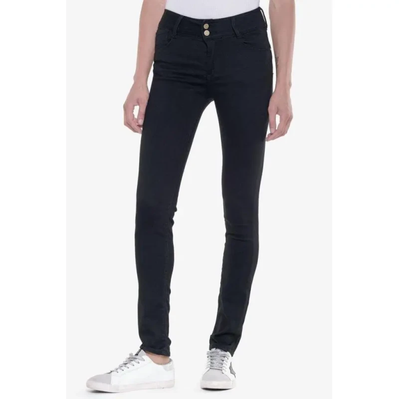 Image of Le Temps des cerises Womens high waist jeans Le Temps des cerises ultra pulp No.0 Noir Female 25