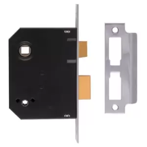 Image of Union Y2294-PL-2.50 2294 Mortice Bathroom Lock Polished Brass 63mm...