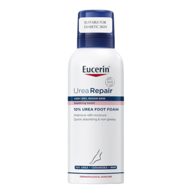 Image of Eucerin Urea Repair Plus 10% Urea Foot Foam 150ml