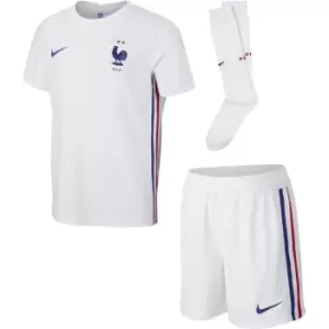 Image of Nike France Away Mini Kit 2020 - White