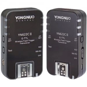 image of Yongnuo YN-622C II E-TTL Wireless Flash Transceiver for Canon Cameras (2-Pack)