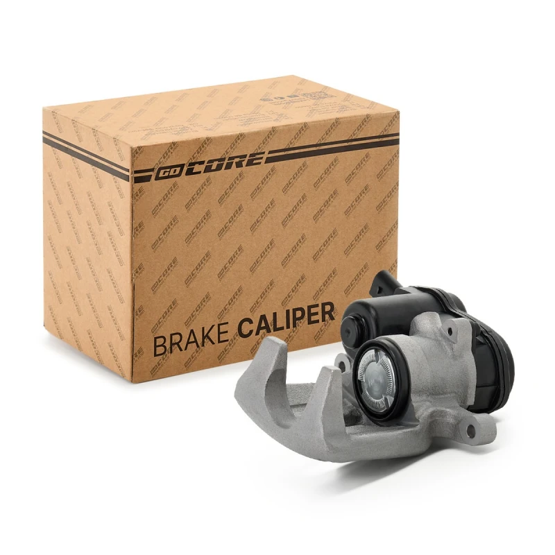Image of goCORE GCG80406 Brake caliper Rear Axle, for vehicles with electric parking brake Cast Iron Brake Caliper (78)