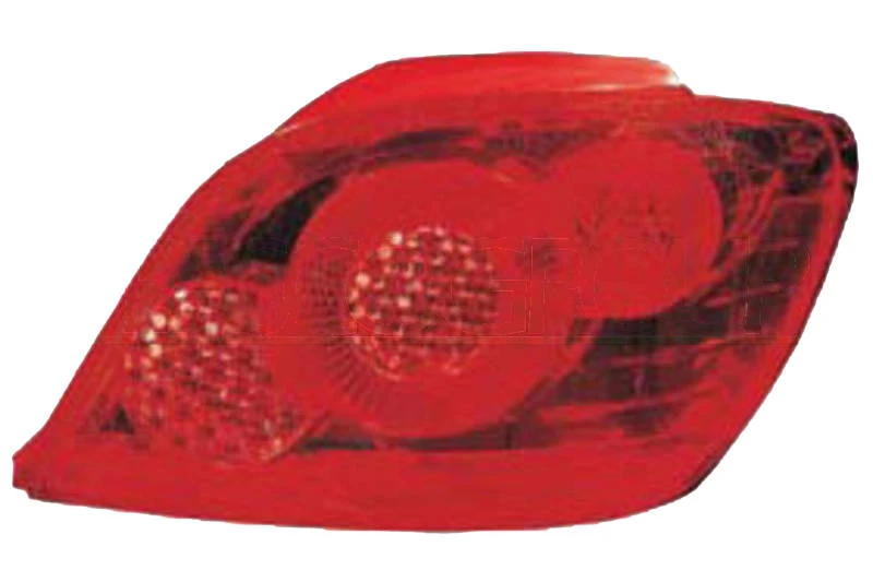 Image of PRASCO PG4224153 Rear light without bulb holder, Right Combination Rearlight (391)