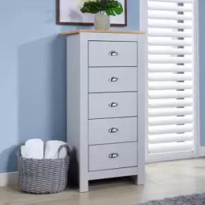 Image of Camden 5 Drawer Chest Bedroom Storage Unit