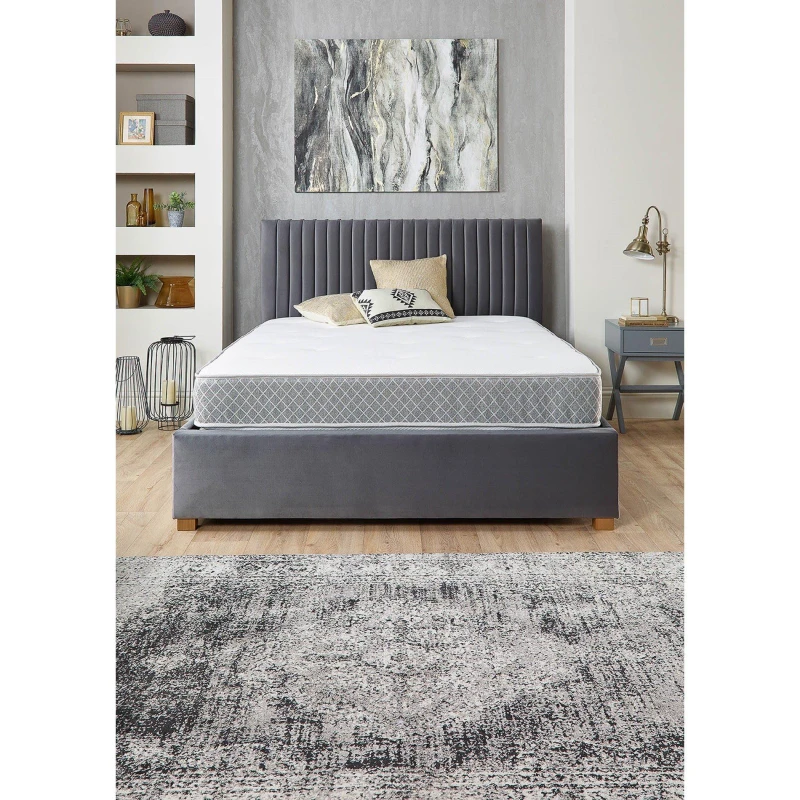 Image of Aspire Aspire Crystal Pocket+ Comfort 1000 Mattress in White Size: Small Double White Small Double Unisex 5057632164094