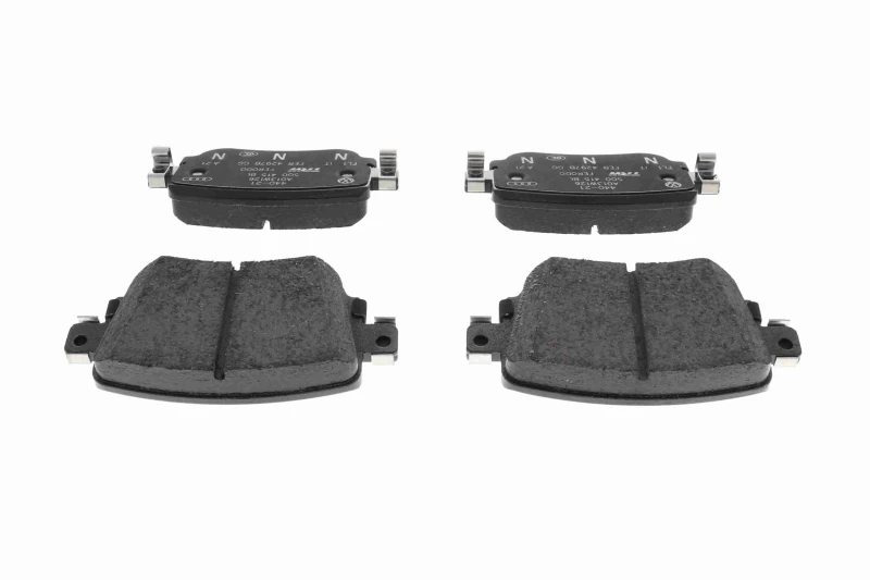 Image of VAICO V10-7450 Brake pad set Original VAICO Quality Rear Axle, excl. wear warning contact Brake Pad Set,disc brake (402)