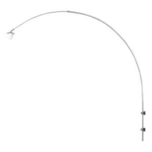 Image of Sparkled Light Wall Light Steel Brushed