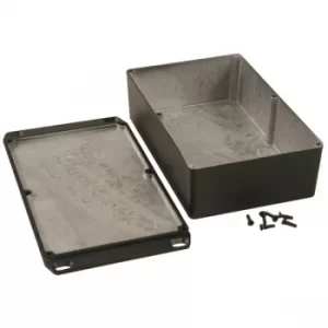 Image of Hammond 1590WDFLBK Watertight Diecast Enclosure Flanged Lid 187.5x...