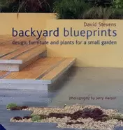 Image of backyard blueprints style design and details for outdoor living