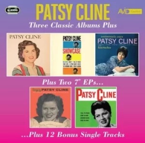 image of Three Classic Albums Plus by Patsy Cline CD Album