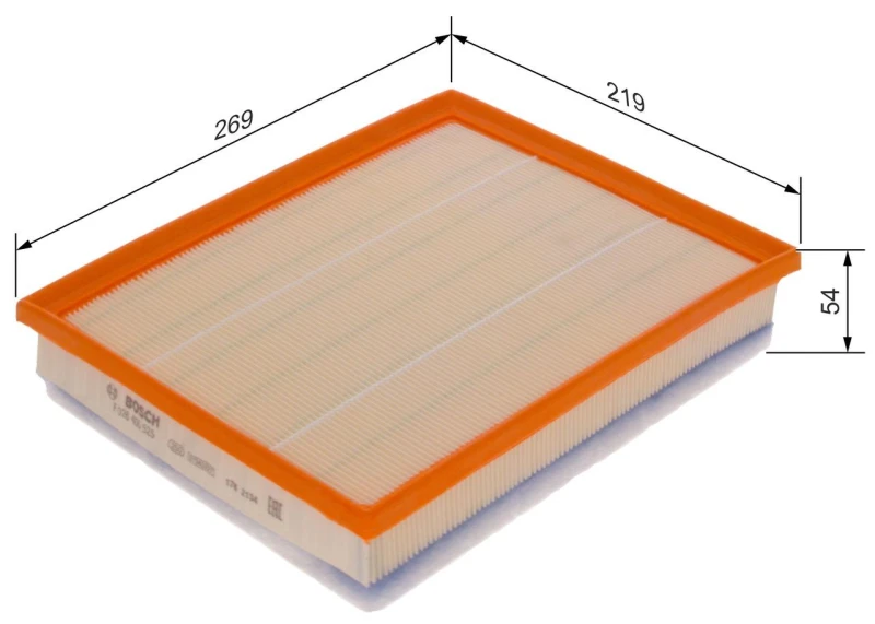 Image of Air filter Bosch F 026 400 525