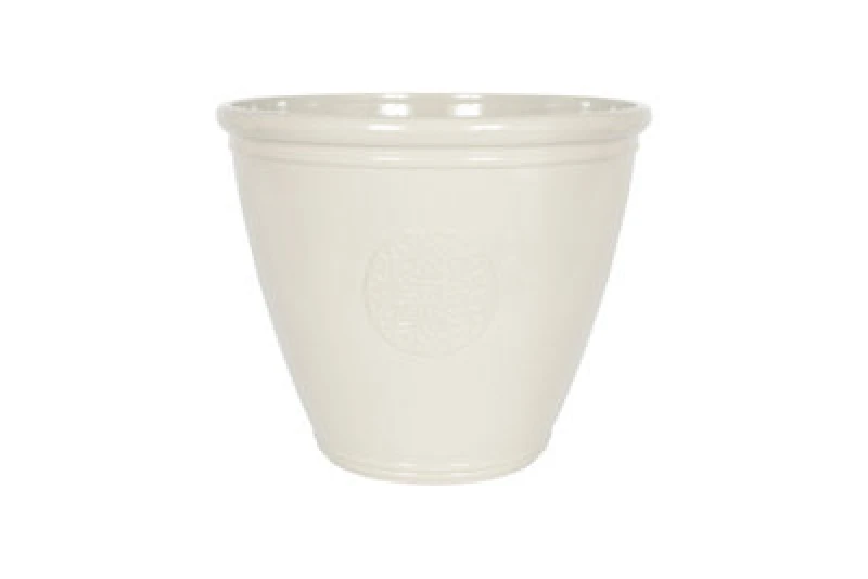 Image of Kelkay Traditonal Collection Eden Emblem Small Pot (White)