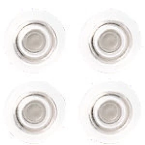 image of Nobo Magnets Transparent 3.2 x 3.2cm 4 Pieces