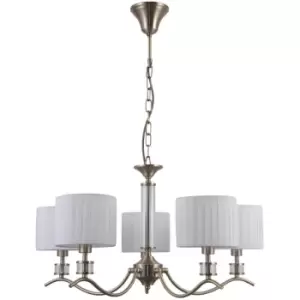 image of Netlighting Ferlena Classic 5 Light Multi Arm Pendant Ceiling Light, E14 - ITLPN