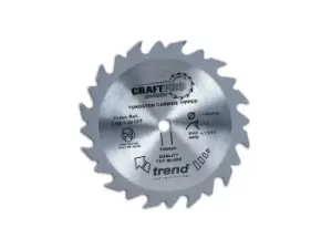 Image of Trend CSB/16524TB Craft saw blade 165mm x 24 teeth x 30 thin