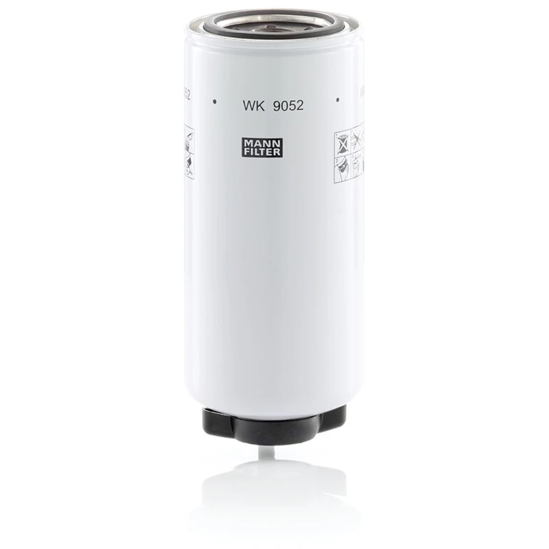 Image of MANN-FILTER WK 9052 x Fuel Filter with water drain screw, with gasket/seal Fuel filter (9)