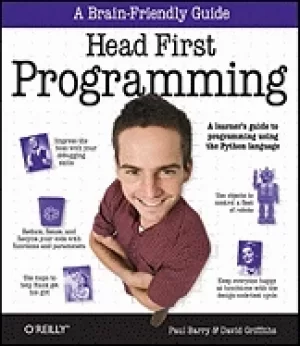 Image of head first programming a learners guide to programming using the python lan