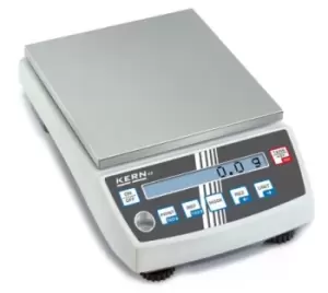 image of Kern Weighing Scale, 1.21kg Weight Capacity Type B - North American 3-pin, Type C - European Plug, Type G - British