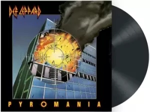 image of Def Leppard Pyromania LP multicolor