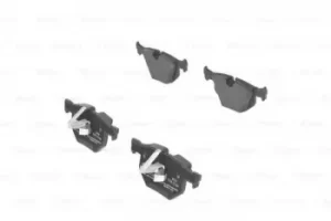 Image of Bosch 0986494540 BP1461 Brake Pad Set Disc Brake Rear Axle