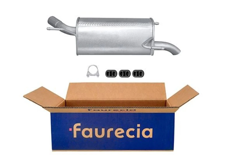 Image of Rear silencer HELLA 8LD 366 031-261