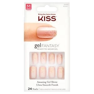 image of Kiss Gel Fake Nails - Rush Hour Nude