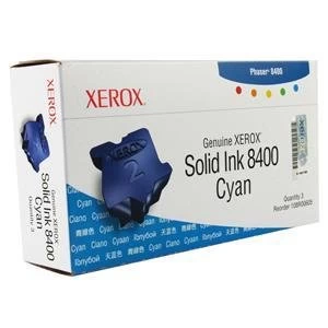 Image of Xerox 108R00605 Genuine Solid Ink 3 x Cyan